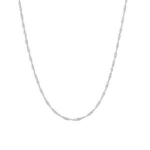 *Just sold*925 Silver Diamond Cut Twisted Necklace. 20”. Excellent condition.2mm